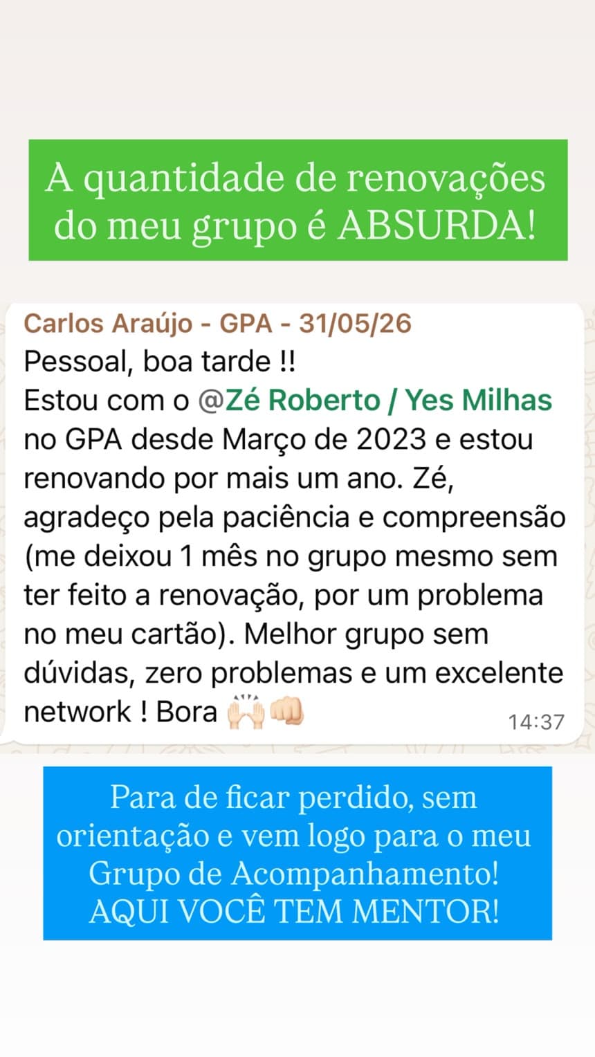 Mensagem de Carlos