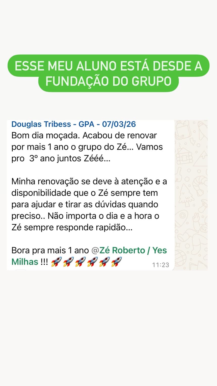 Mensagem de Douglas