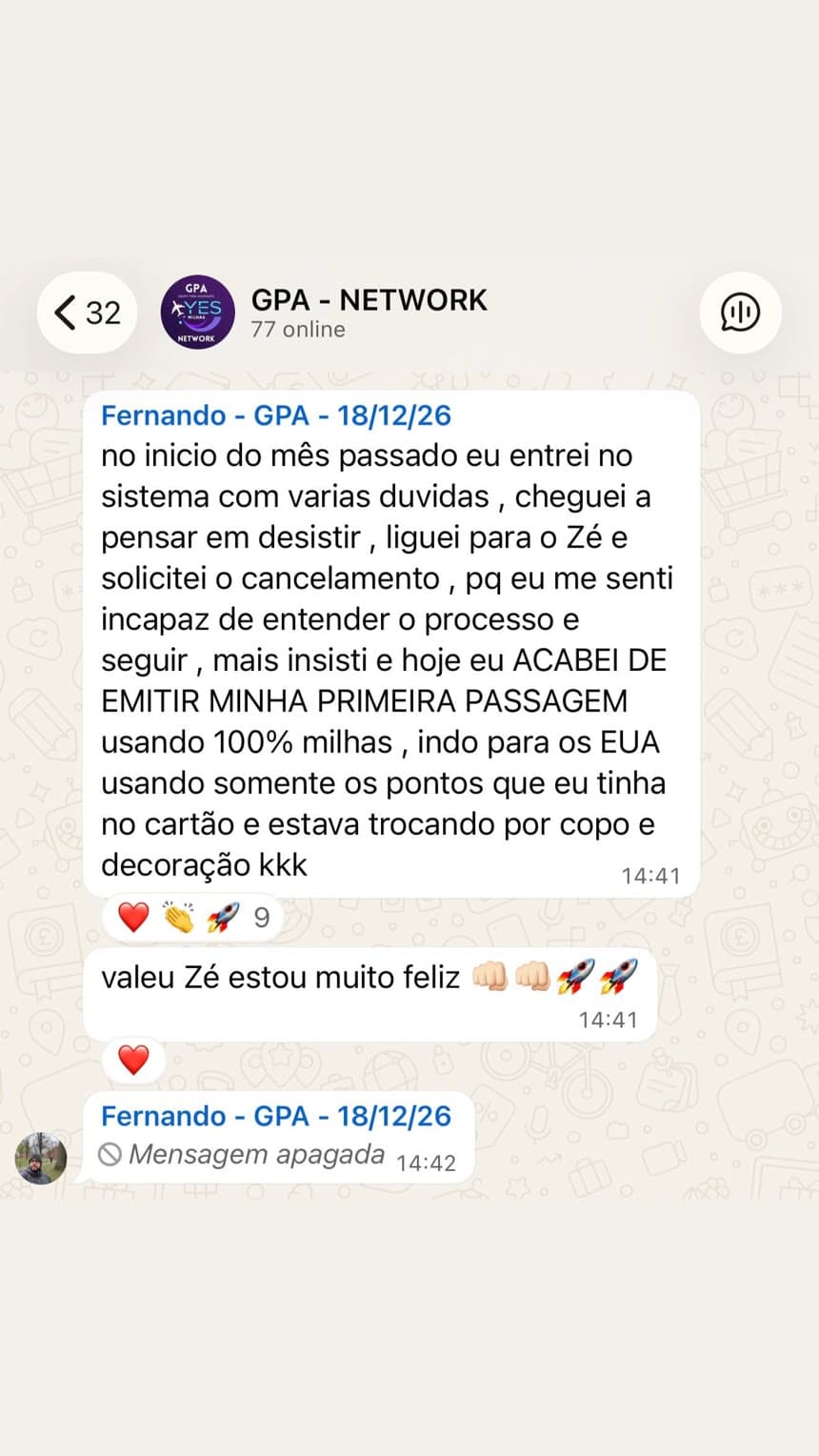 Mensagem de Fernando